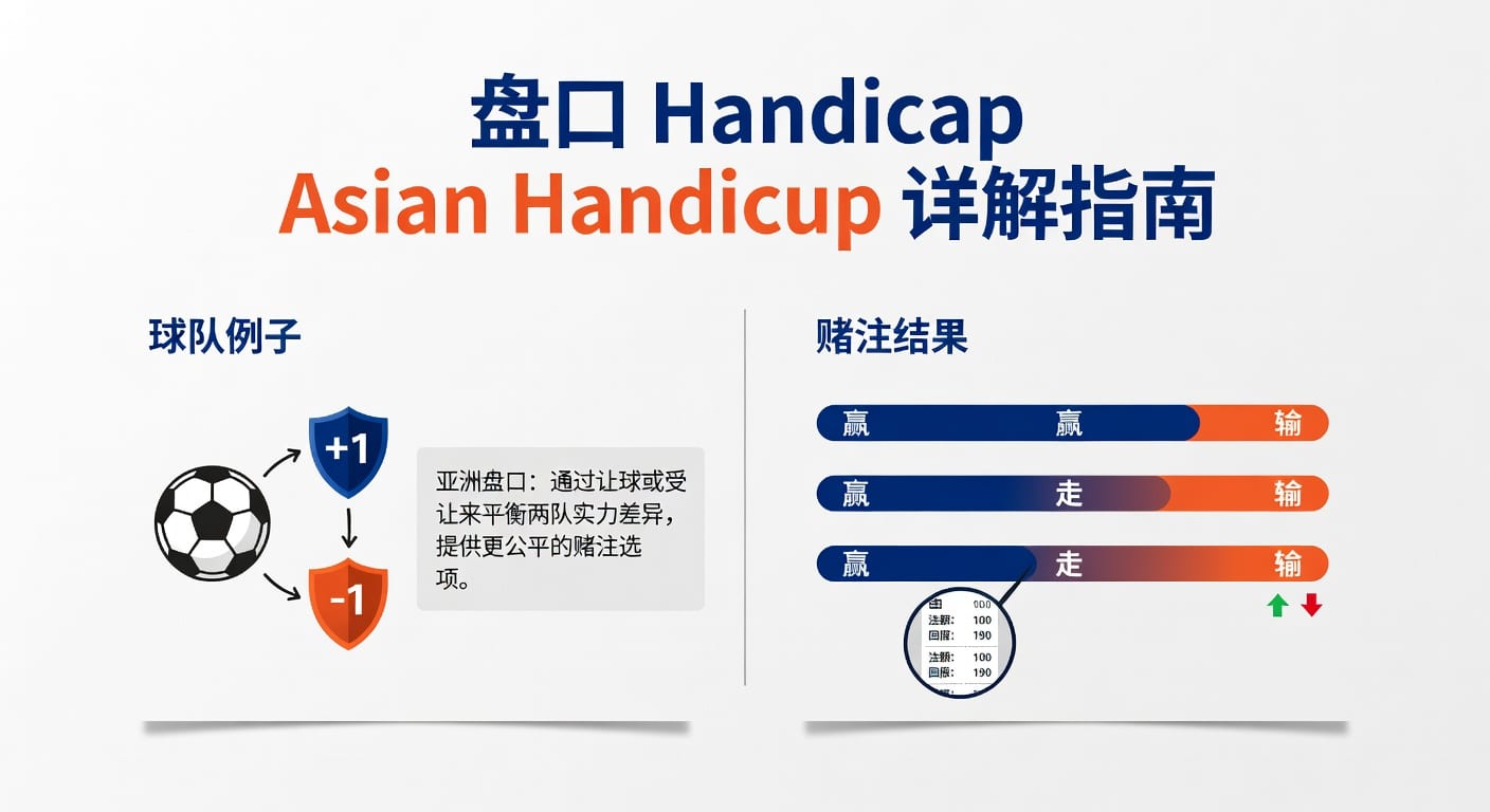 盘口 handicap asian handicap 解析：让球盘实战指南