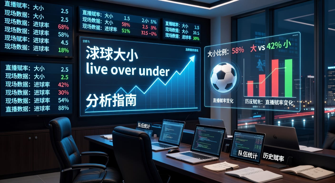 滚球大小 live over under：实时读盘与进球节奏分析框架