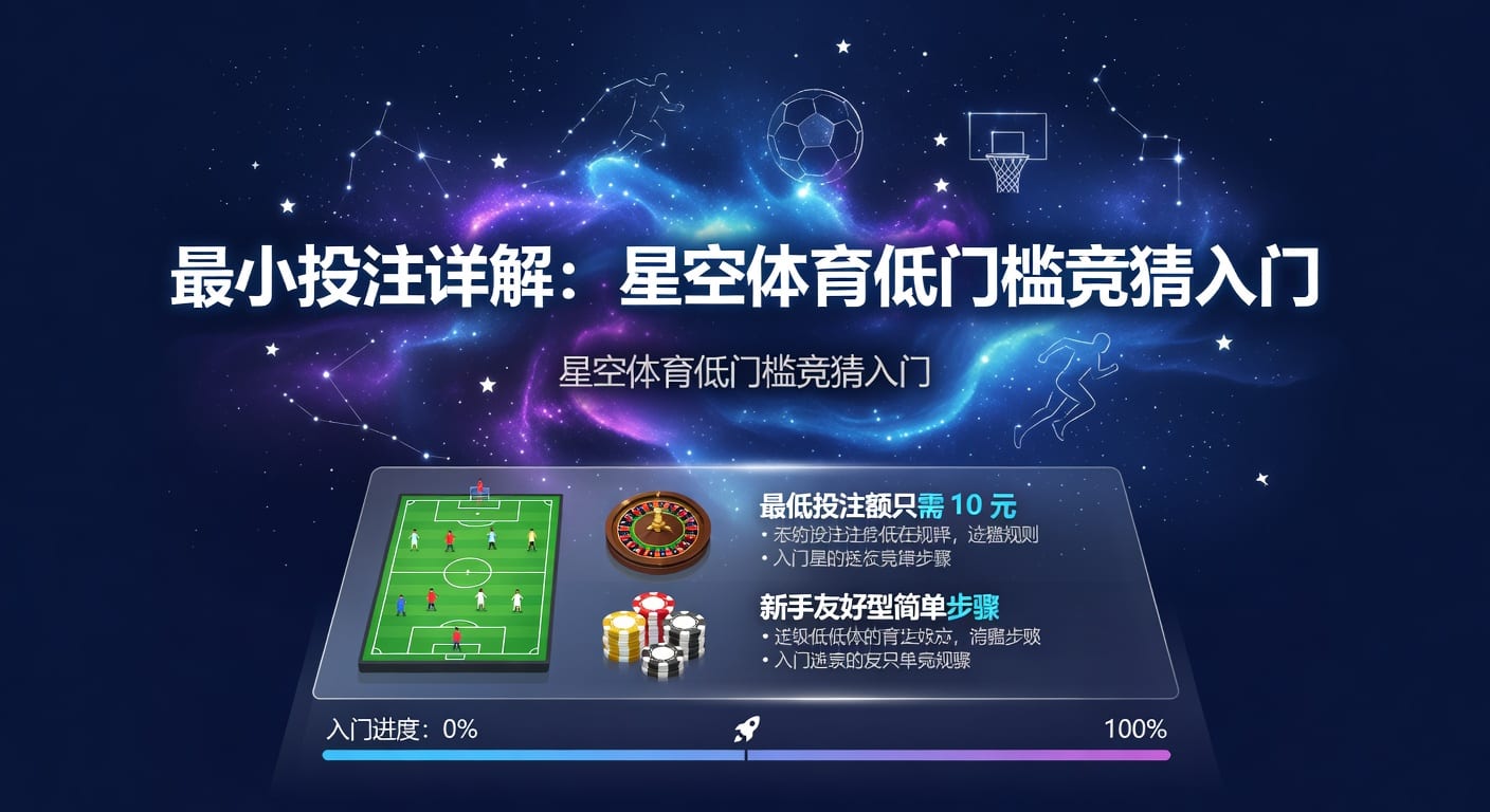 最小投注指南：2026年体育玩家实战入门