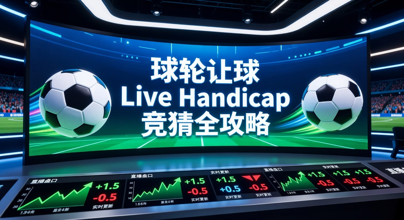 滚球让球 live handicap 赛中盘面读法与判断