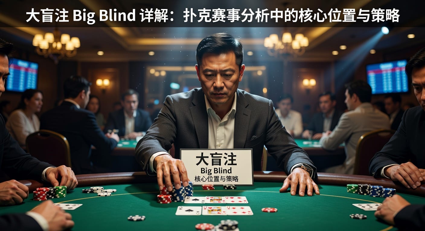 大盲注 big blind：概念、位置与实战判断