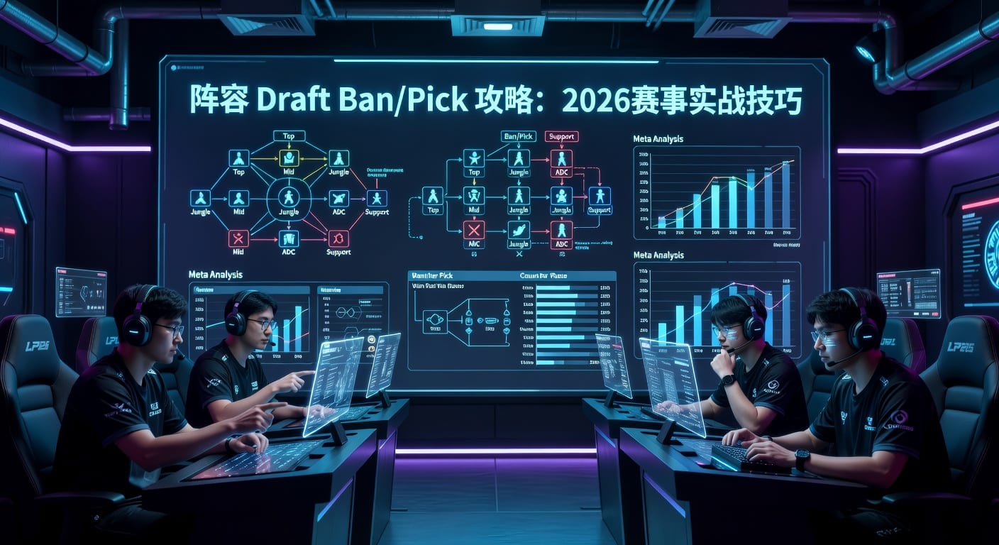 阵容 Draft Ban/Pick：赛前分析与实战拆解