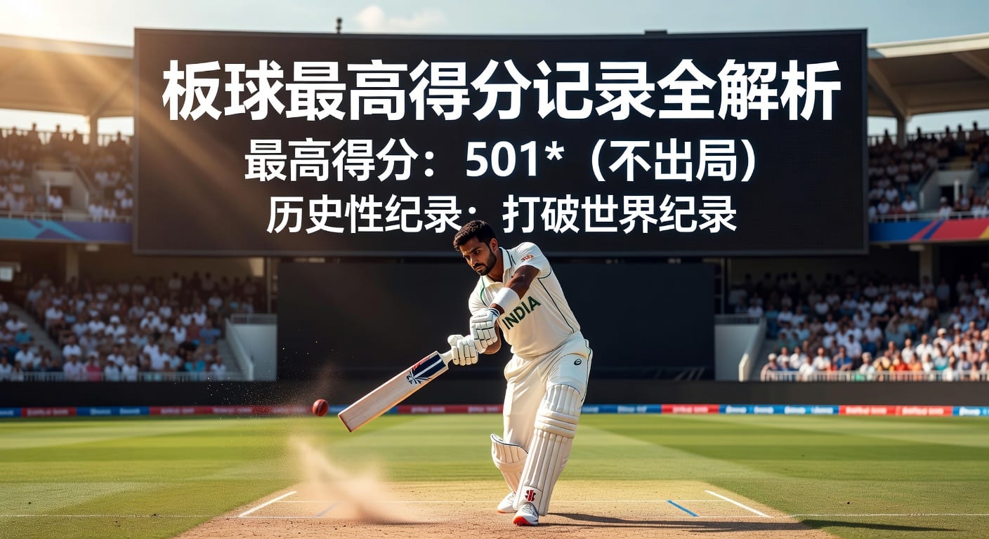 板球最高得分 Highest Score：单局纪录与2026年观察