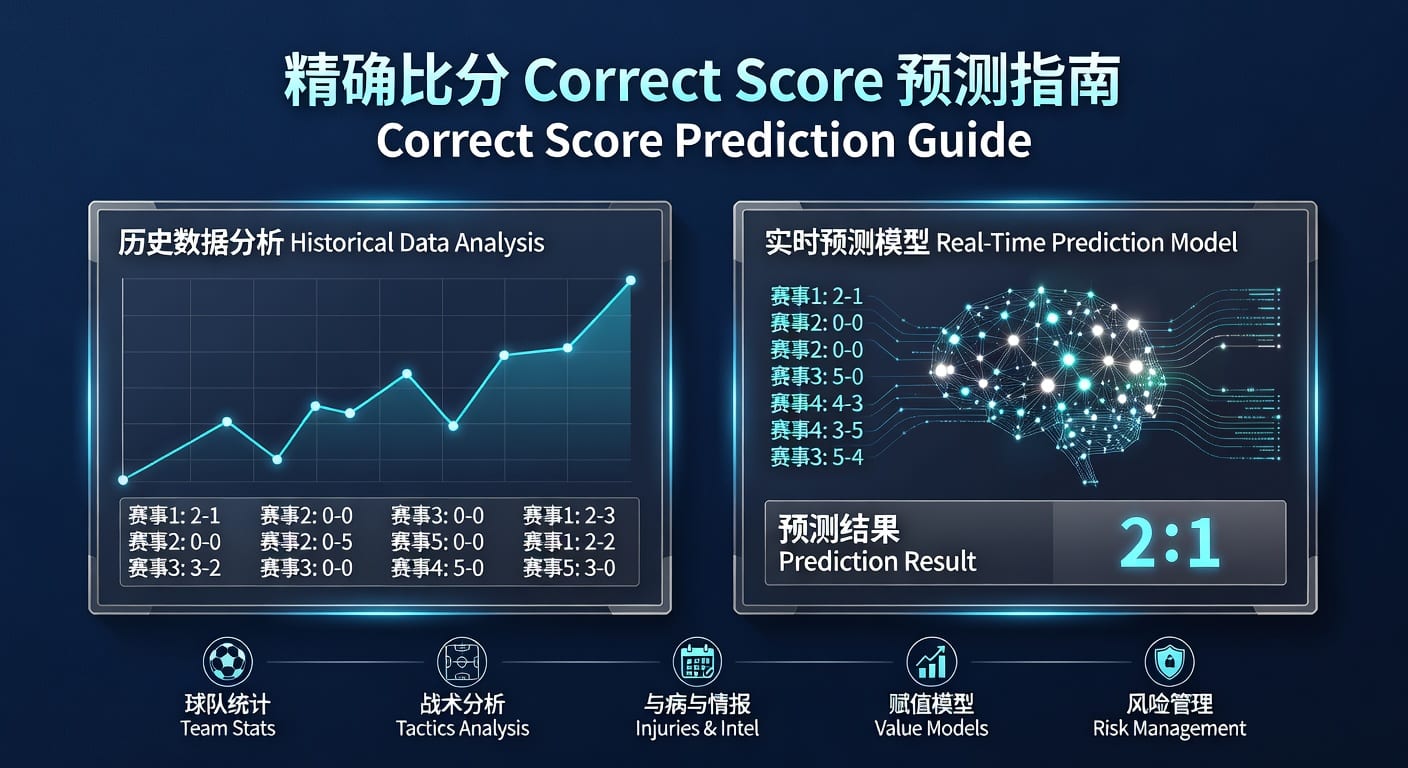 精确比分 correct score：2026年预测逻辑与投注技巧